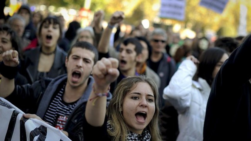 الحركة الطلابية الاسبانية تخوض إضرابها اليوم