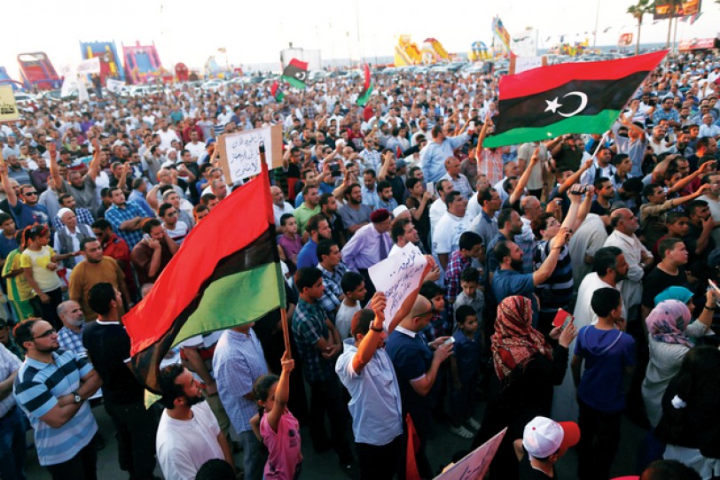 ليبيا.. مهاجمة متظاهرين مؤيدين للبرلمان