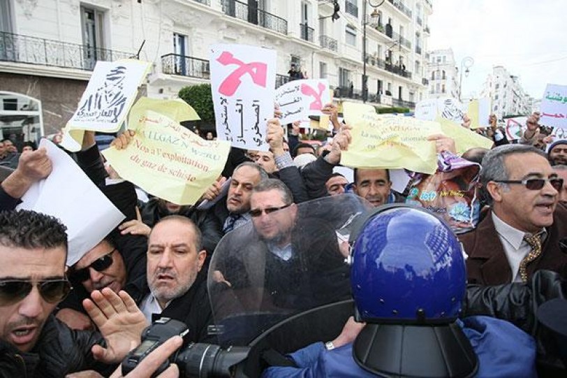 احتجاجات في عين صالح الجزائرية ضد الغاز الصخري