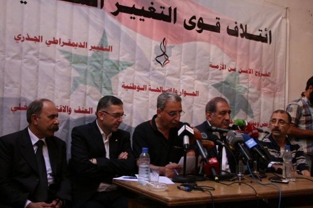 ائتلاف قوى التغيير السلمي: ينبغي ممارسة كل الضغوط للجم العدوانية الأمريكية تجاه سورية