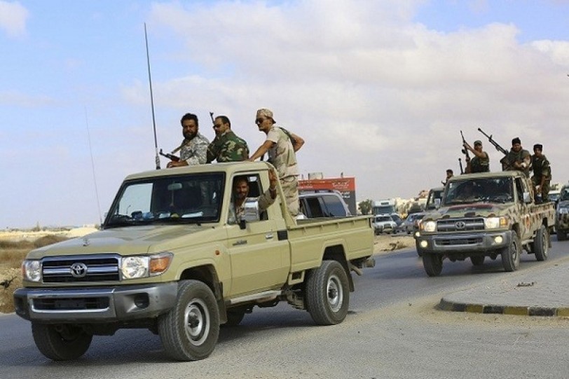 الجيش الليبي يحاصر مسلحين في بنغازي