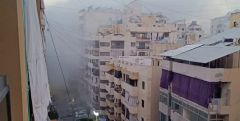 لبنان: 4 صواريخ استهدفت مبنى في الضاحية الجنوبية