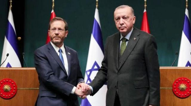 أردوغان يبعث رسالة "تهنئة" لكيان الاحتلال
