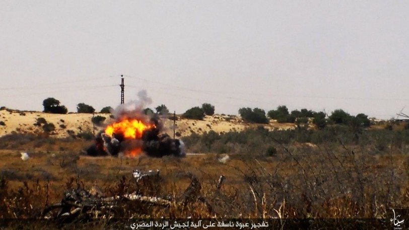 &laquo;ولاية سيناء&raquo; تتبنى انفجارين بشمال المحافظة