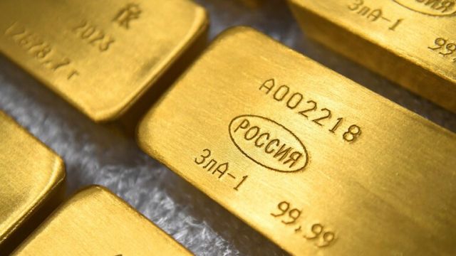 المركزي الروسي يكشف زيادة 31 طن ذهب على احتياطيّاته