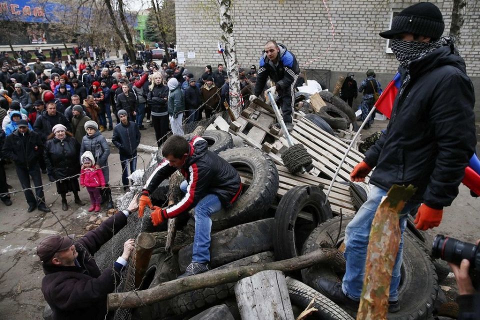 المقاومة الشعبية في الشرق الأوكراني