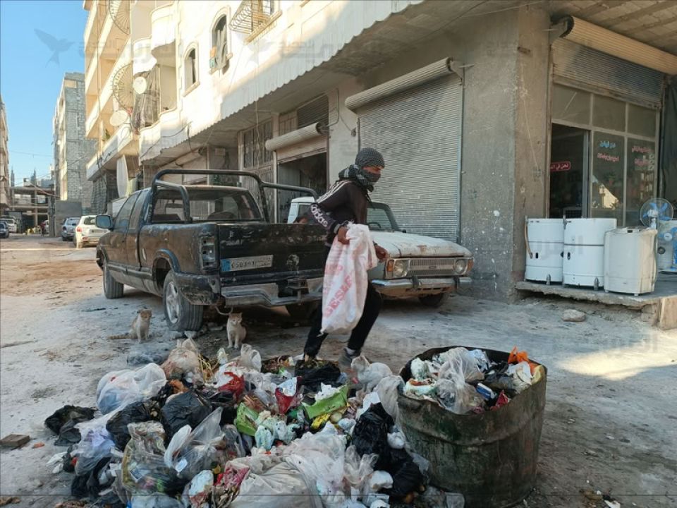 حلب تغرق في النفايات والأحياء الأكثر تضرراً تصرخ بلا مجيب