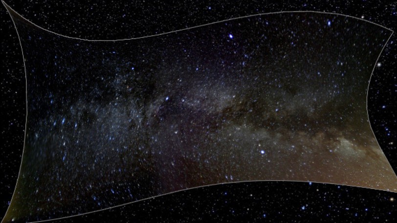 دراسة: مجرة درب التبانة ترفرف كالراية