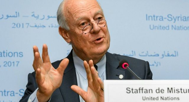 دي ميستورا: الجولة الخامسة من جنيف في آذار