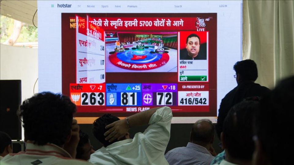 حزب رئيس الوزراء الهندي يعلن فوزه بالانتخابات العامة