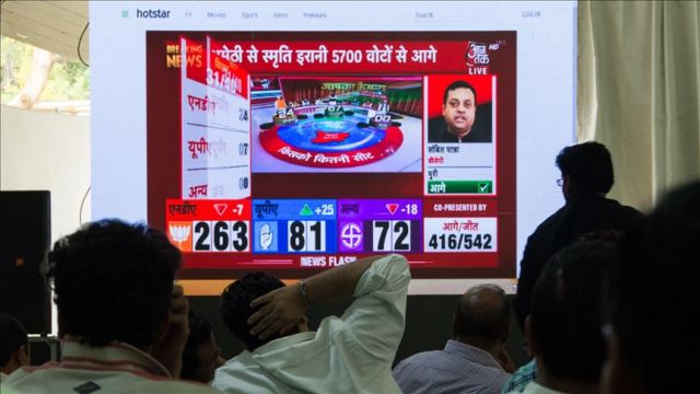 حزب رئيس الوزراء الهندي يعلن فوزه بالانتخابات العامة