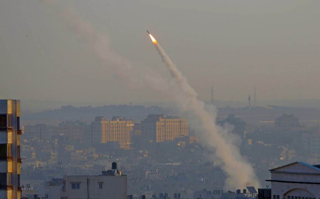 استهداف مستوطنة &quot;ناحل عوز&quot; بصاروخ من غزة