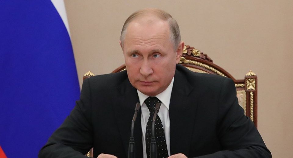 بوتين يوقع على قانون العقوبات الجوابية ضد أمريكا وحلفائها