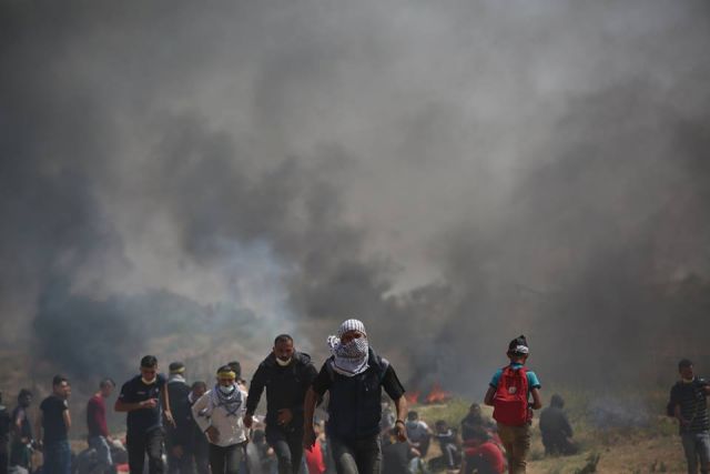 إصابات ومواجهات.. والاحتلال يغلق شارع جامعة القدس أبو ديس