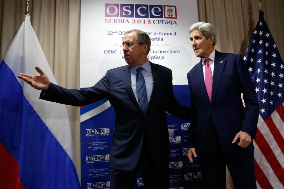 لافروف: اتفقت مع كيري على ضرورة إغلاق الحدود التركية السورية