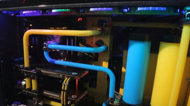 طريقة فريدة لتبريد معالجات الحواسب