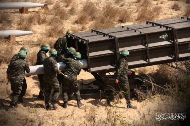 المقاومة الفلسطينية: الاستخدام العلني الأول لصواريخ &laquo;A120&raquo; بمدى 120 كيلومتراً
