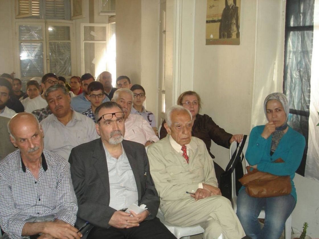 لقاء سياسي في منظمة حلب