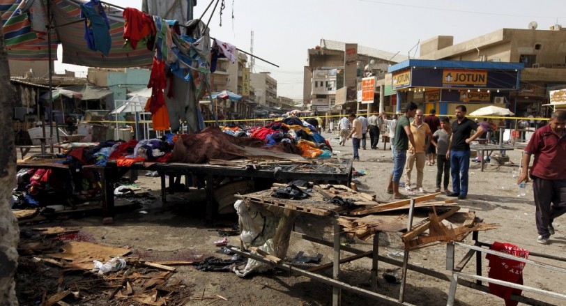 إصابة عدد من الأشخاص في تفجير انتحاري جنوب غربي بغداد