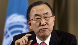 بان كي مون يدعو إلى تركيز اللقاءات الدولية حول أوكرانيا على إنهاء النزاع في شرقها