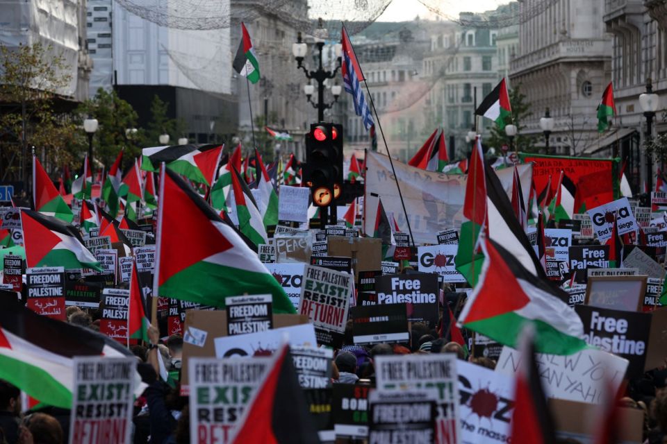 تجدد المظاهرات في بريطانيا للمطالبة بوقف العدوان على غزة