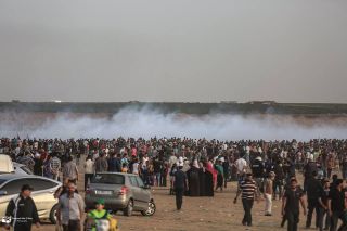 مسيرات العودة تتواصل: شهيد و109 مصاب يوم أمس