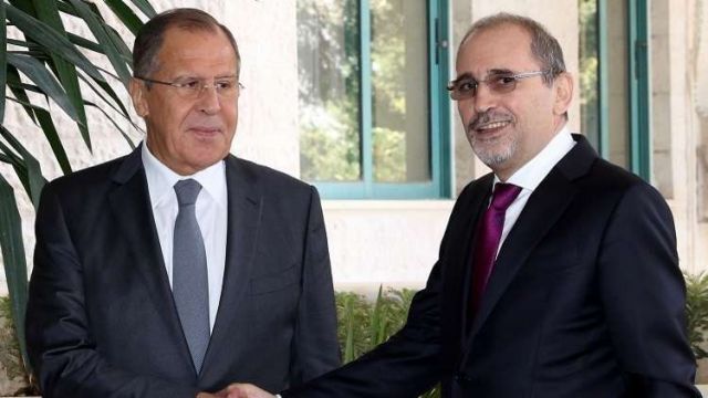 لافروف يلتقي نظيره الأردني لبحث الوضع في جنوب سورية