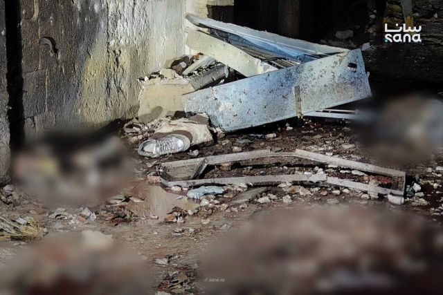 حلب: استشهاد شرطي وإصابة آخرين أثناء إحباط وصول إرهابي لكنيسة ليلة رأس السنة