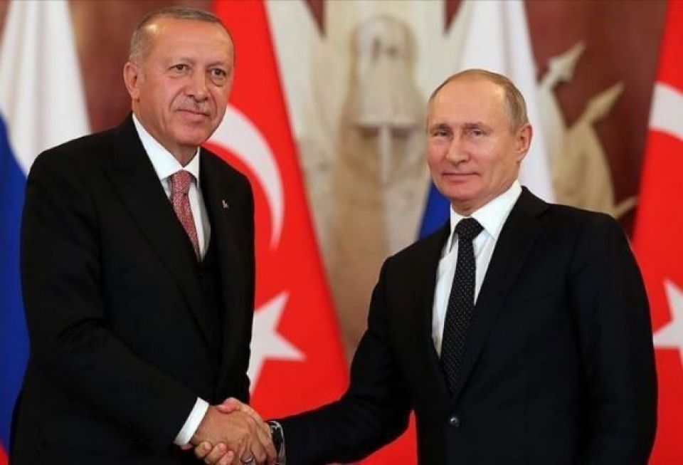 أردوغان يؤكّد لبوتين إمكانية استخدام الروبل في التجارة بين البلدين