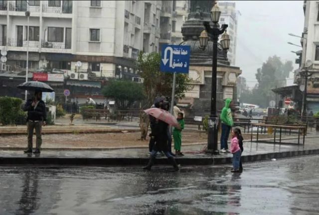شتاء سوري مسقع