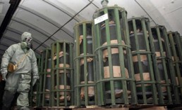 السفينة «كيب راي» الأمريكية تبدأ عمليات تدمير آخر شحنة من الكيماوي السوري