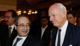 المبعوث الدولي لـ المعلم: فسح المجال للسياسي هو الطريق الأسلم لحل الأزمة