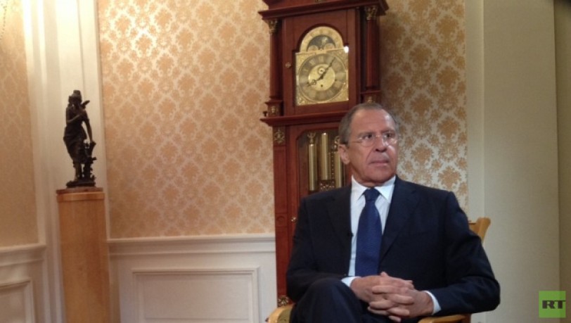 لافروف: عملية تدمير الأسلحة الكيميائية في سورية تجري &quot;جيدا جدا&quot;