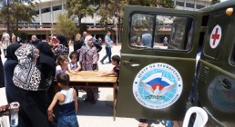 روسيا تسقط 10 مظلات تحمل مساعدات على دير الزور