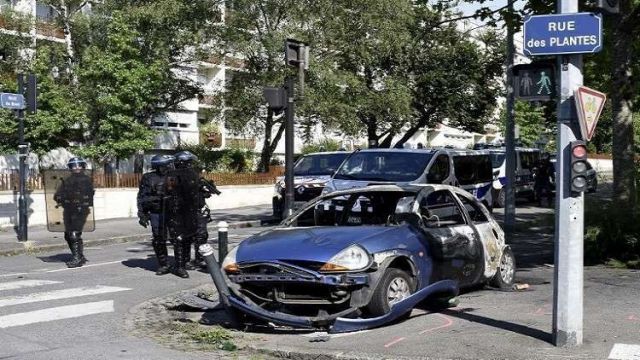 استمرار العنف في نانت لليوم الثالث على التوالي