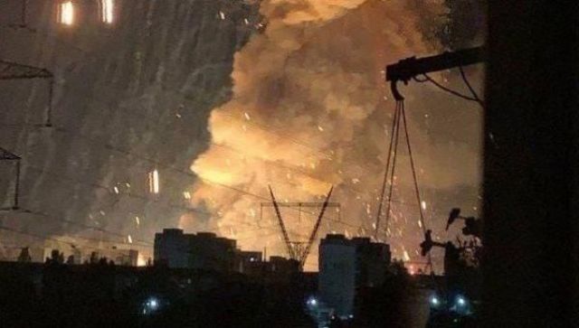 قتلى وجرحى بغارة أوكرانية ومسؤول المدينة يشبهها بانفجار بيروت