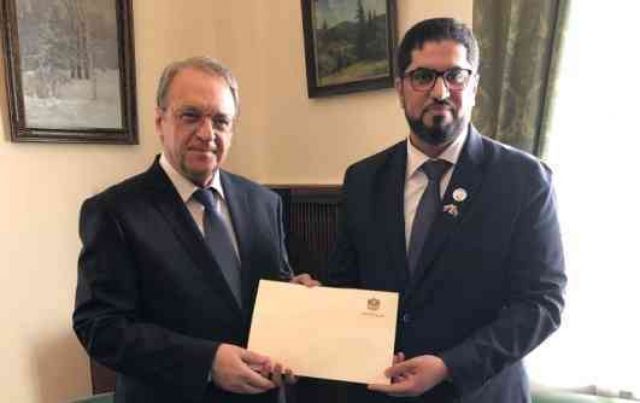 الوضع في اليمن ضمن مباحثات بوغدانوف مع سفير الإمارات بموسكو