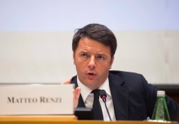 رئيس الوزراء الإيطالي، ماتيو رينتسي
