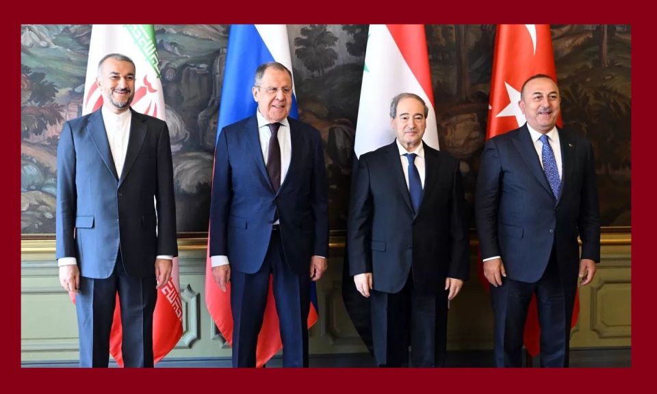 موسكو: اتفاق الاجتماع الرباعي على وضع خارطة طريق للعلاقات السورية التركية وفقاً لـ 2254 وبيانات أستانا