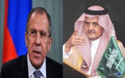 لافروف وسعود الفيصل: ضرورة إيجاد تسوية سياسية للأزمة السورية