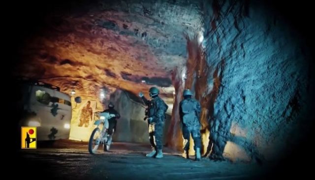 لأول مرة: حزب الله ينشر فيديو لشبكة أنفاقه الصخرية وترسانة صواريخ ثقيلة