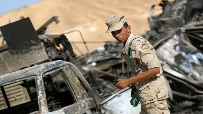 مقتل 3 جنود مصريين في انفجار شمال سيناء
