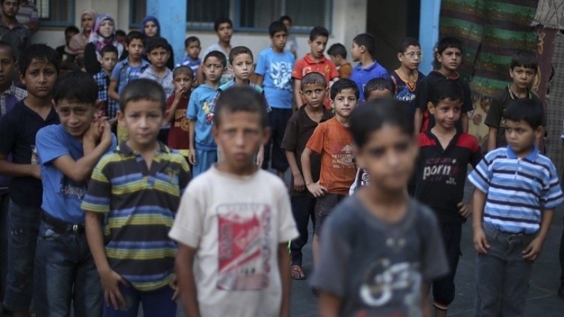 عجز بـ101 مليون دولار يهدد عودة الاطفال الفلسطينيين إلى المدارس
