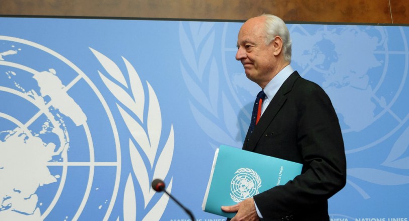 دي ميستورا يأمل بالحصول على دعوة لحضور محادثات آستانا