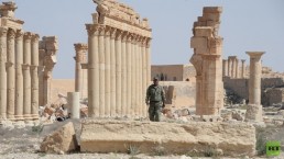 أول مجموعة روسية لنزع الألغام تتوجه إلى تدمر