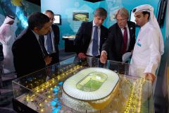خصصت 200 مليار دولار لتطوير ما لا يقل عن ثمانية ملاعب جديدة