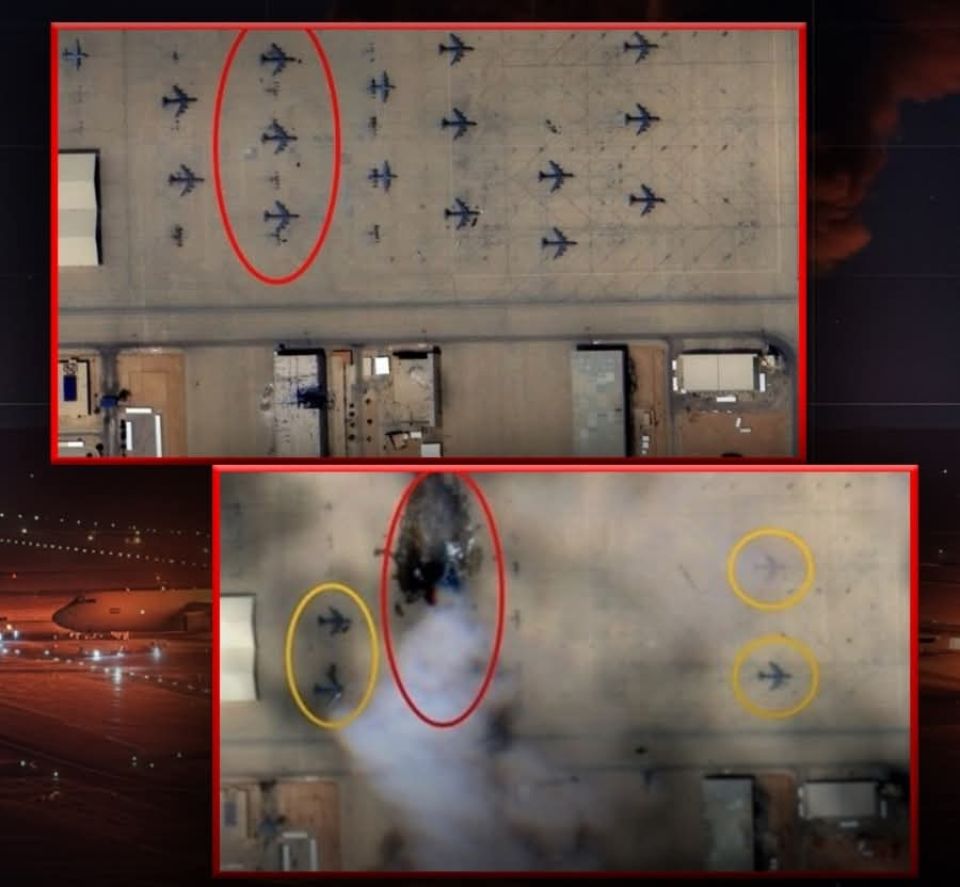 إصابة 12 جندي أمريكي وطائرات تزود بالوقود في قاعدة الأمير سلطان