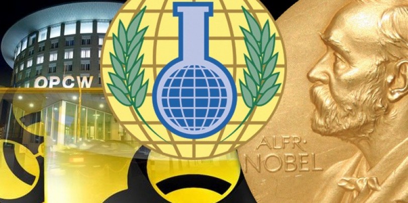 منح جائزة نوبل للسلام لـ منظمة حظر السلاح الكيميائي