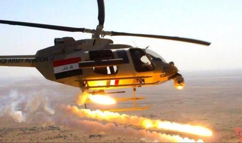 الطيران العراقي يشن غارات على تكريت