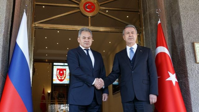 &laquo;الدفاع التركية&raquo;: شويغو وأكار يبحثان الوضع في إدلب